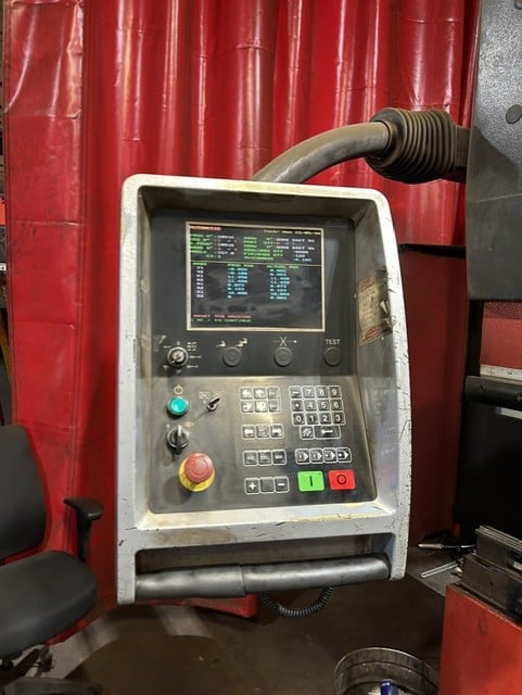 80 Ton, Amada #HFE80-25, CNC Hydraulic Press Brake, 98.4" bending length, 7.87" stroke, 19.4 HP, 3PH, 2004 - Image 3