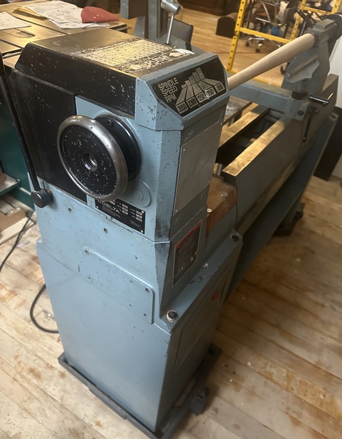 16" x 40" Delta #46-860, Woodworking Lathe, 1.5 HP, 1720 RPM, 230 Volts, 1PH, 1995 - Image 3