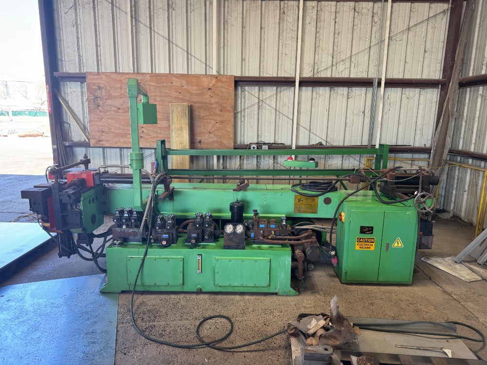 3" Hines #200NC, Tube Bending Machine, Hydraulic, Tooling To 1.900" outside dimension - Image 1