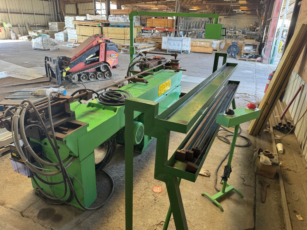 3" Hines #200NC, Tube Bending Machine, Hydraulic, Tooling To 1.900" outside dimension - Image 2