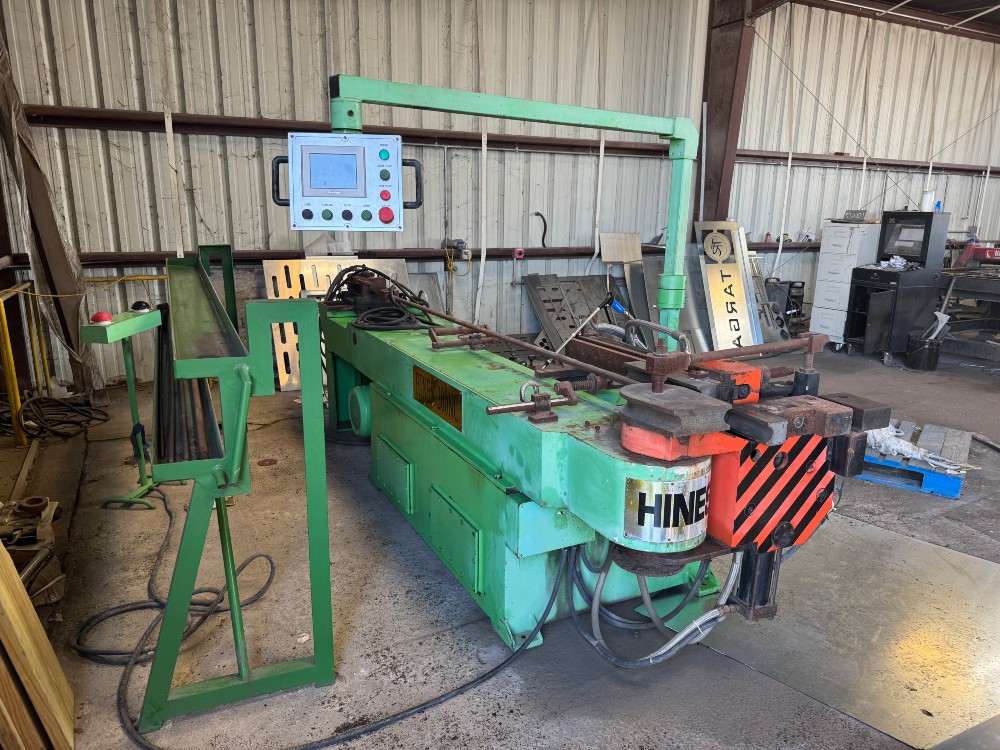 3" Hines #200NC, Tube Bending Machine, Hydraulic, Tooling To 1.900" outside dimension - Image 3