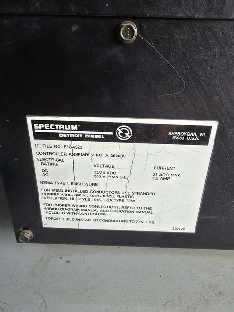 150 KW Detroit Diesel Spectrum #150DS60, diesel generator, 3 phase, 300 hours - Image 8