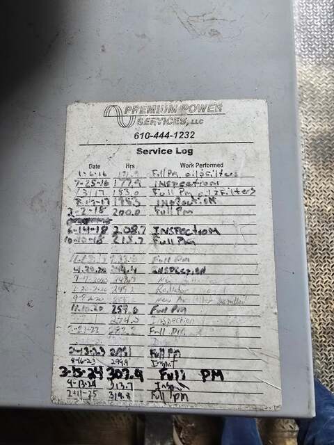 150 KW Detroit Diesel Spectrum #150DS60, diesel generator, 3 phase, 300 hours - Image 9