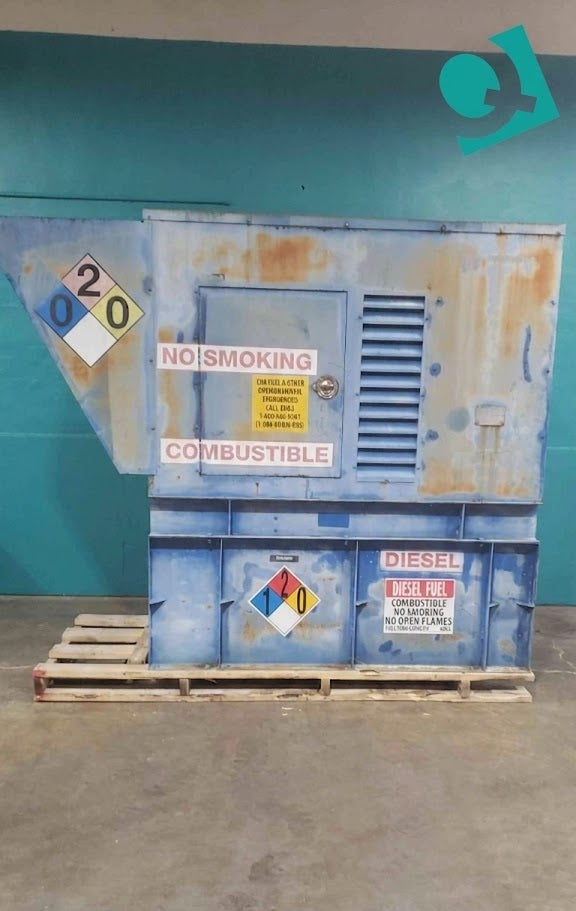 40 KW Elliott MagneTek #RDS-500, diesel generator, John Deere 4039, 1 & 3 phase, 873 hours - Image 9