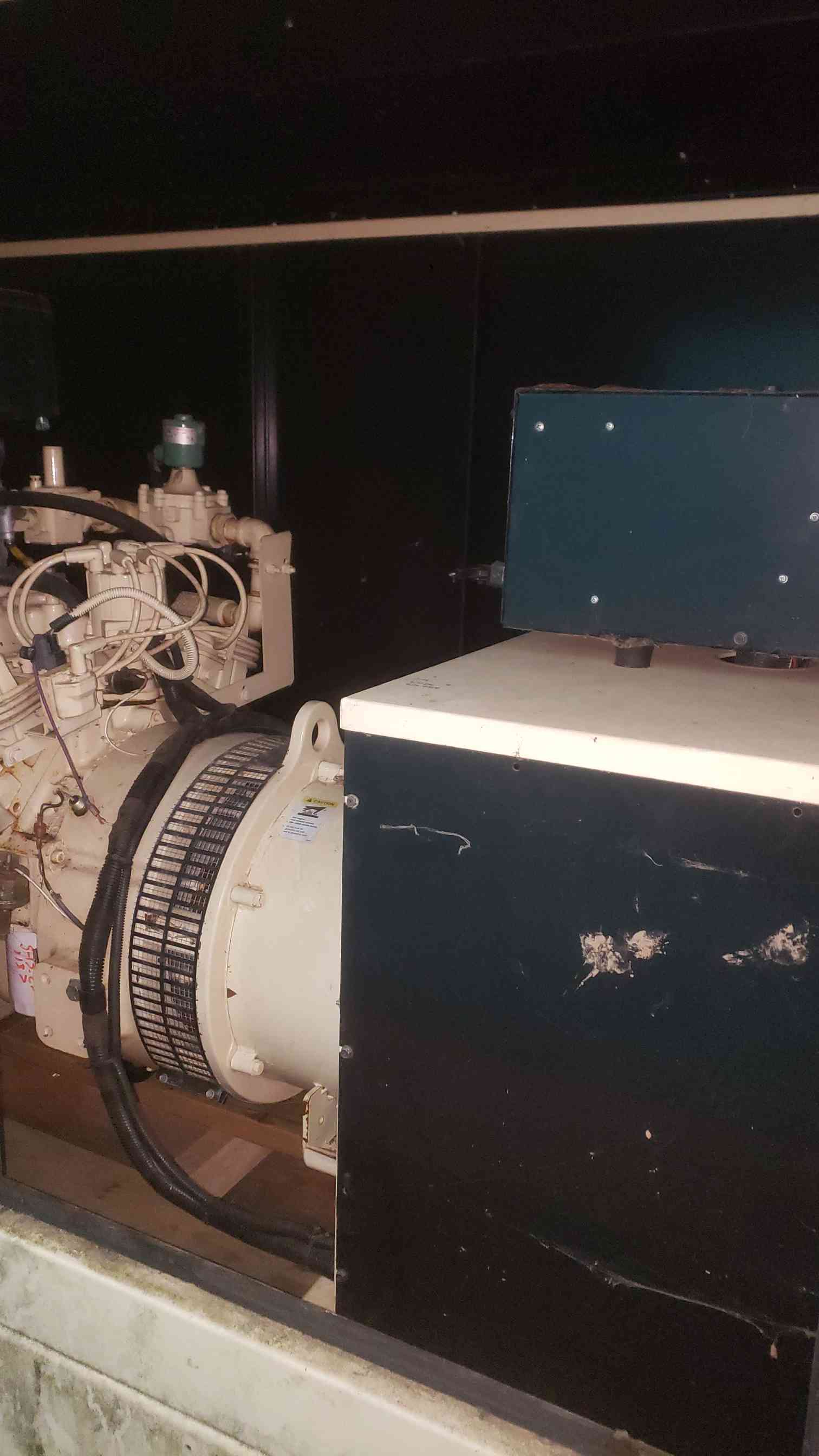 50 KW Kohler #50RZGB, natural gas/LP standby generator, 1229 hours - Image 10