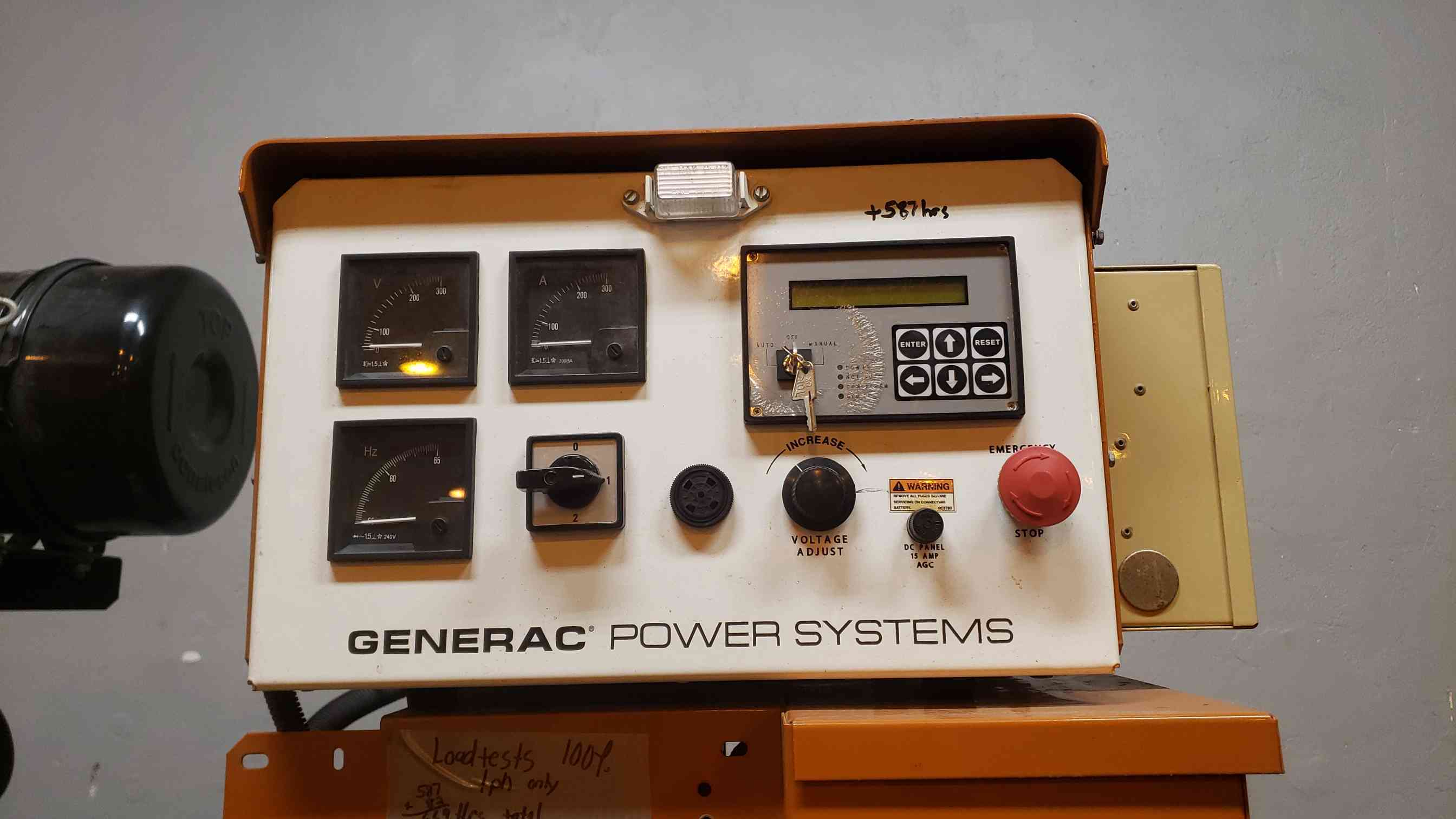 60 KW Generac, diesel generator, John Deere 5030 engine, 1 phase, 669 hours - Image 9