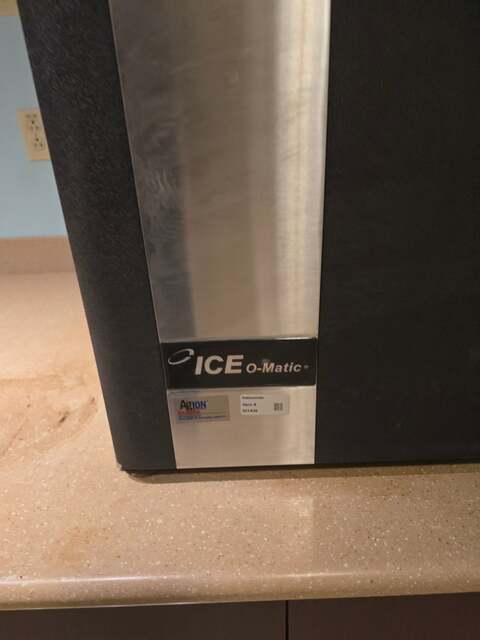 Ice-O-Matic, commercial ice machine head, modular, air cooled, AgION antimicrobial coating - Image 2