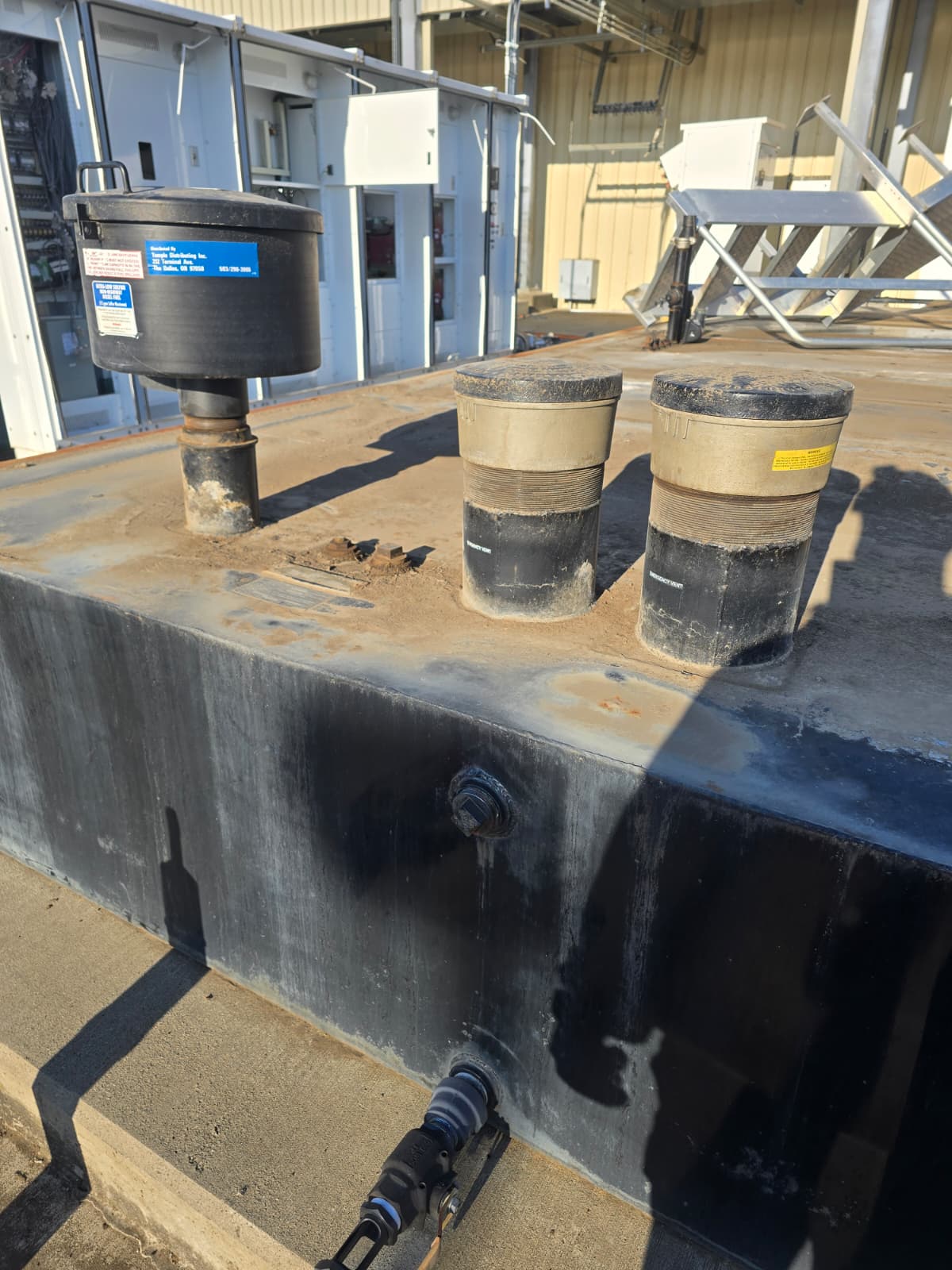 Victory, 4000 gallon double wall diesel fuel storage tank, secondary containment, sub-base, UL 142 - Image 2