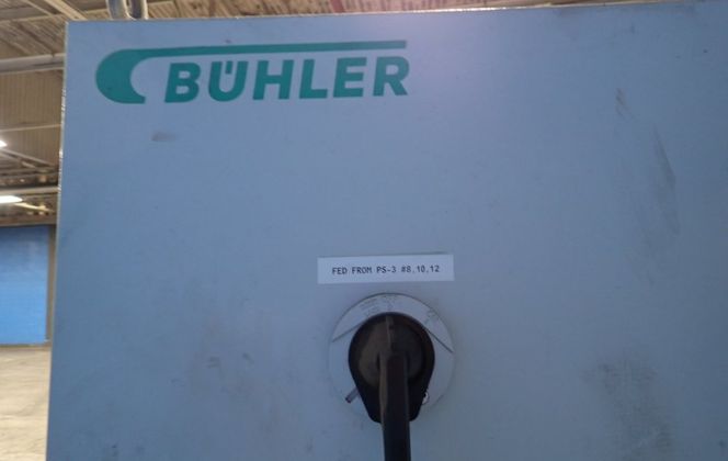Buhler, industrial control panel, 480 Volts, 3 phase, Schneider Altivar 71 drives - Image 9