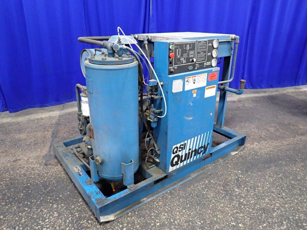50 HP Quincy #QSI-235, rotary screw air compressor, 460 V. - Image 1