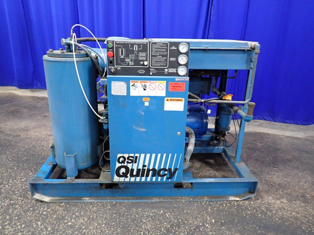50 HP Quincy #QSI-235, rotary screw air compressor, 460 V. - Image 2
