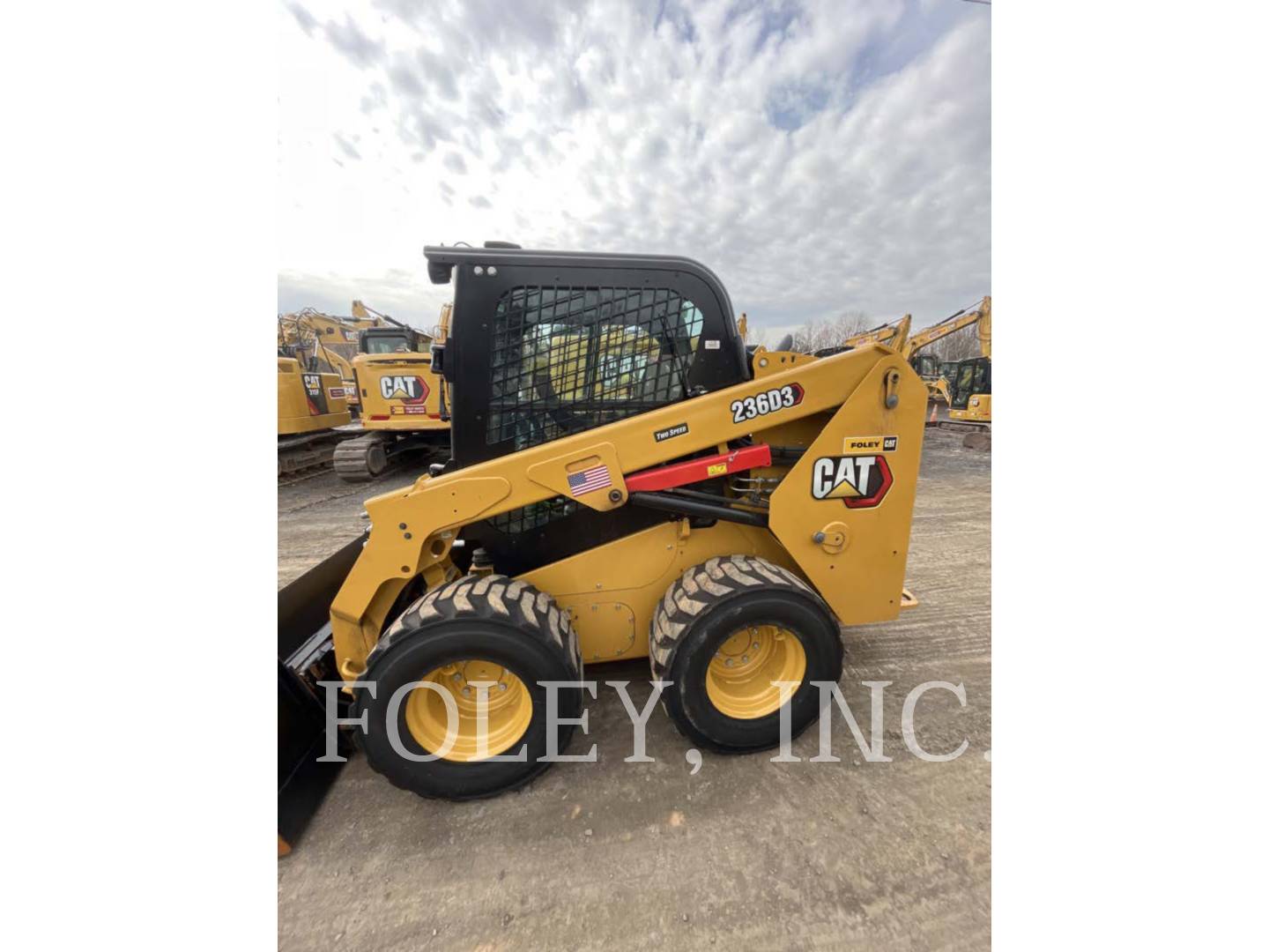 Cat 236D3, Skid Steer Loader, 279 hours, S/N: KXL02244, 2023 - Image 1
