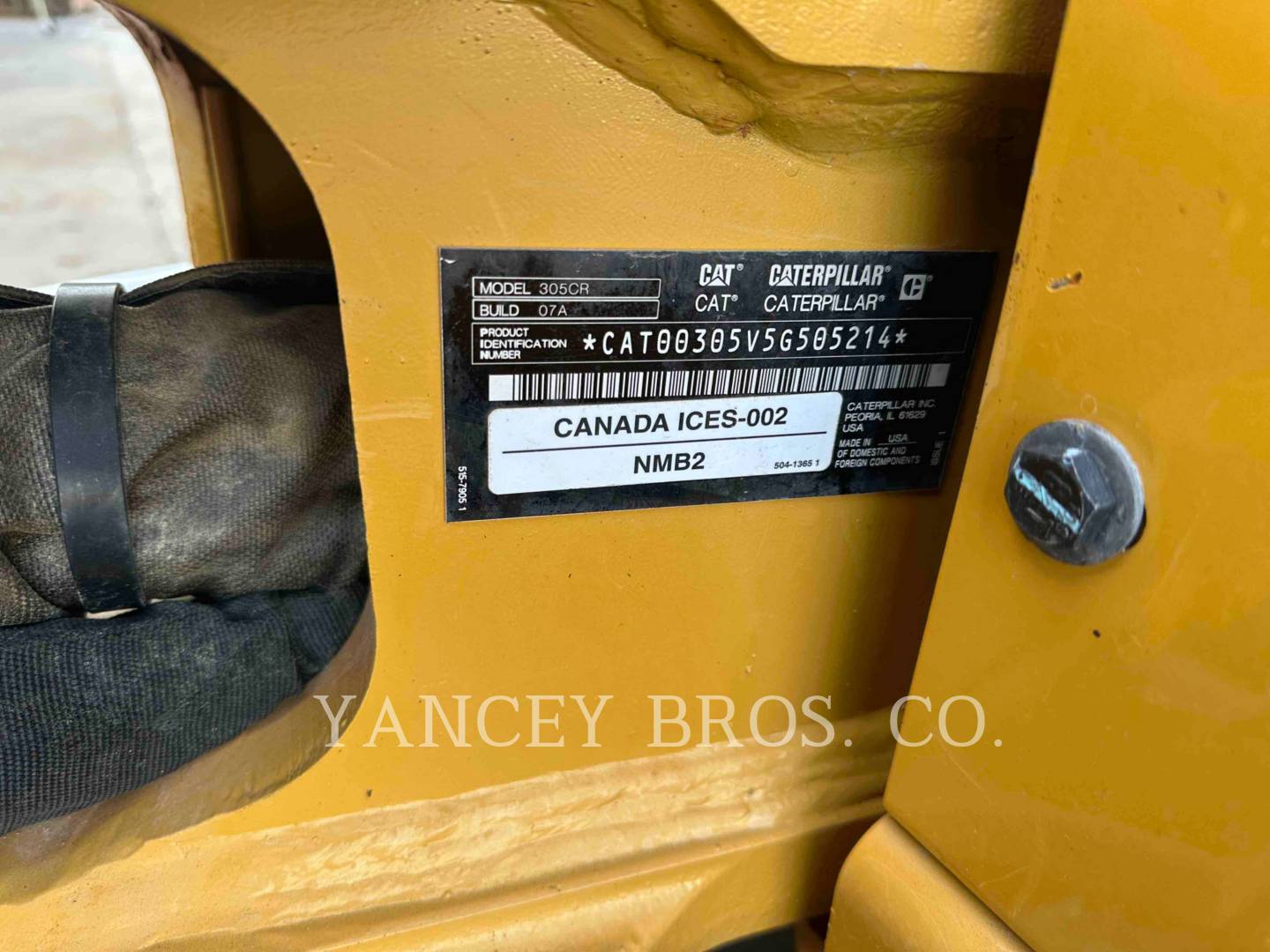 Caterpillar 30507CR, 720 hours, S/N: 5G505214, 2024 - Image 6