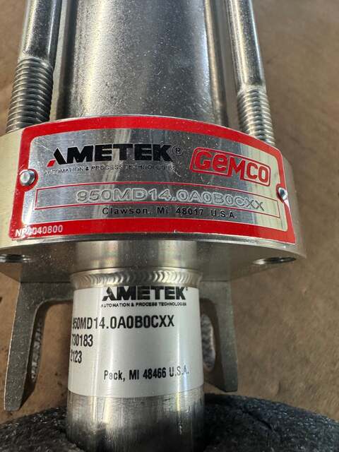 Ametek Gemco Mill Duty Linear Displacement Transducer 950MD14.0A0B0CXX 24 VDC - Image 4