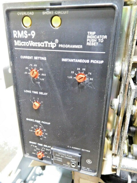 4000 Amp, General Electric, AKR-7F-100, low voltage power circuit breaker, RMS-9 - Image 8