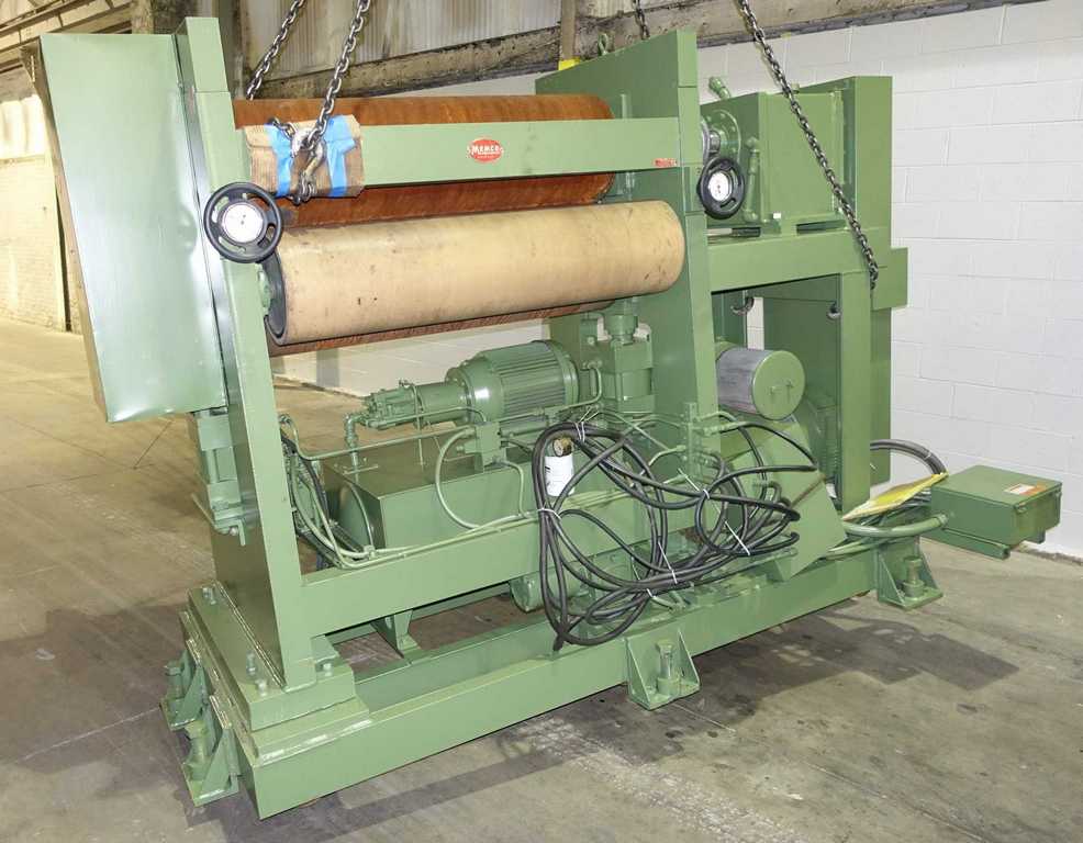Memco #50-75, 50" W x 15" diameter embosser - Image 2