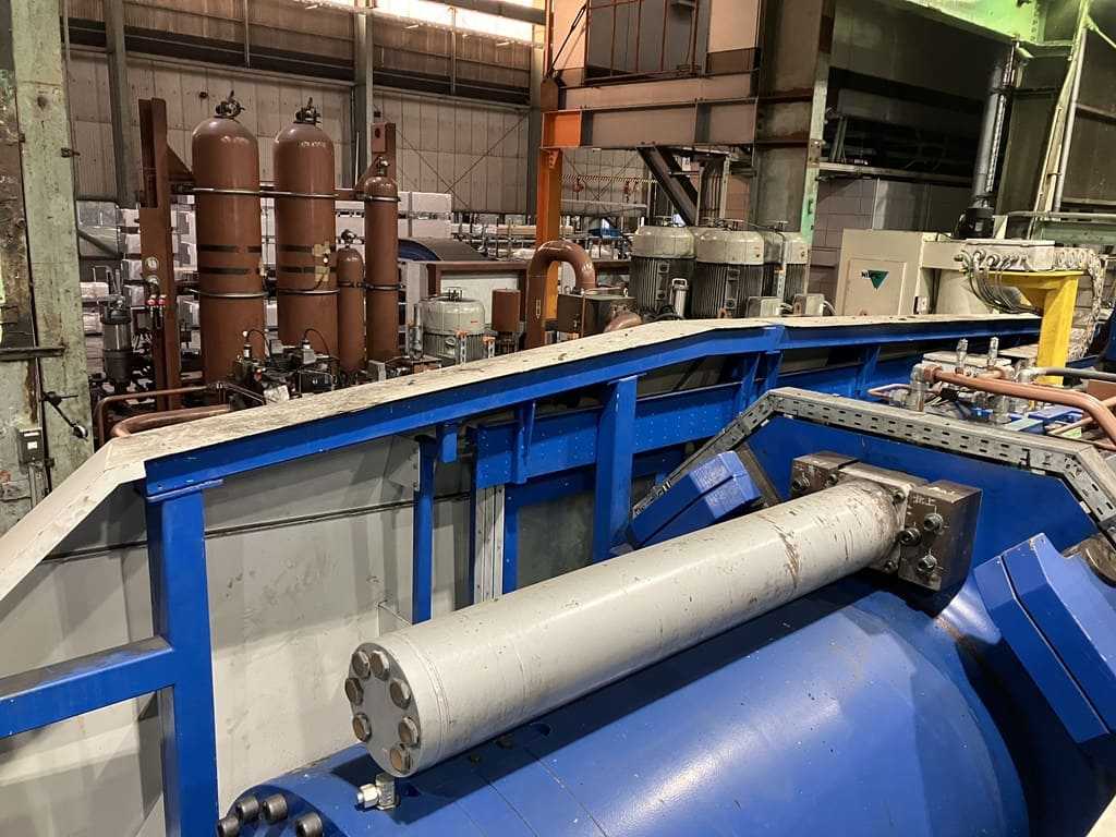 1450 Ton, SMS, aluminum extrusion press, 37.8" stroke, 2016 - Image 8