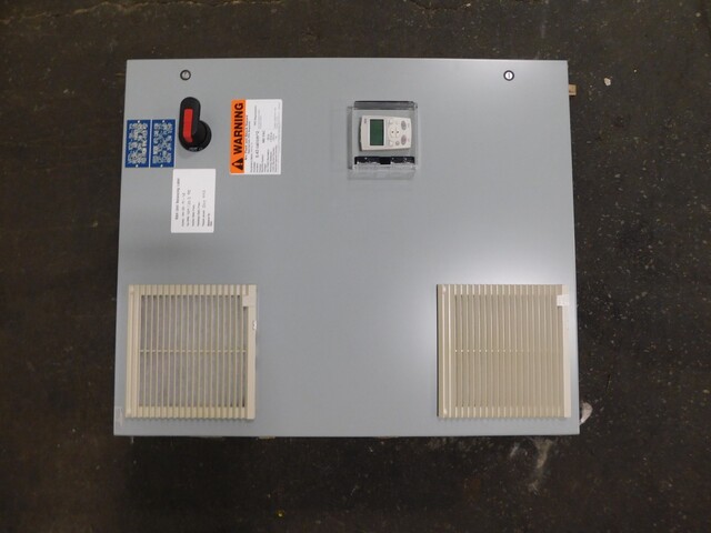 20 HP ABB, ACH550-UH-031A-4, VFD drive cabinet, 480 VAC, 31A - Image 9