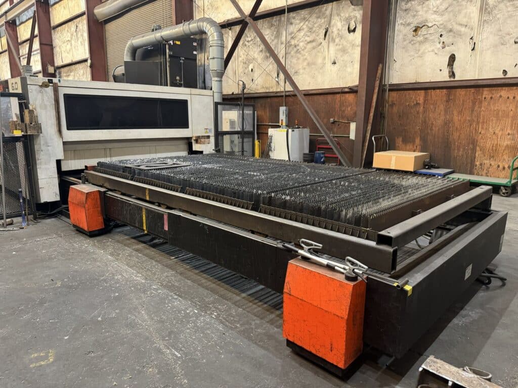 Mazak #Optiplex-4020-Fiber-II, 6000 watt CNC laser with Tekmay automation, 78.74" x 157.48" workpiece, 2016 - Image 3