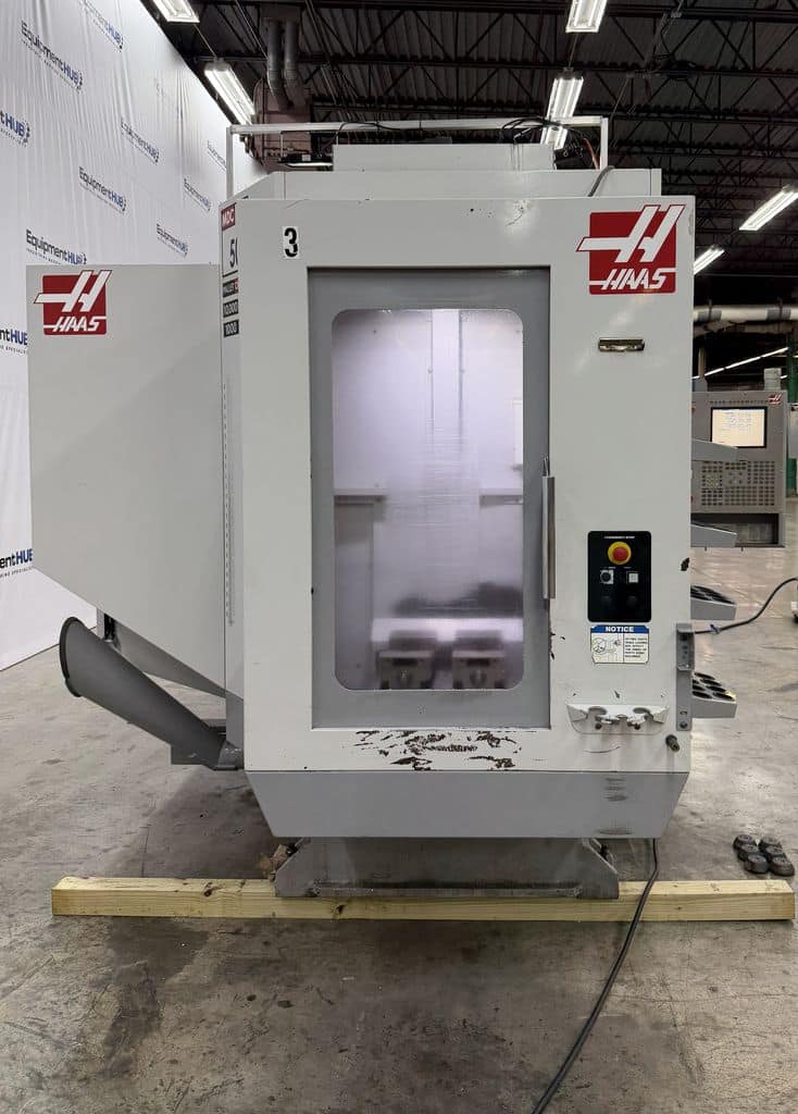 Haas #MDC-500, dual pallet CNC vertical machining center, 20" X, 16" Y, 20" Z, 10000 RPM, 24+1 automatic tool - Image 6