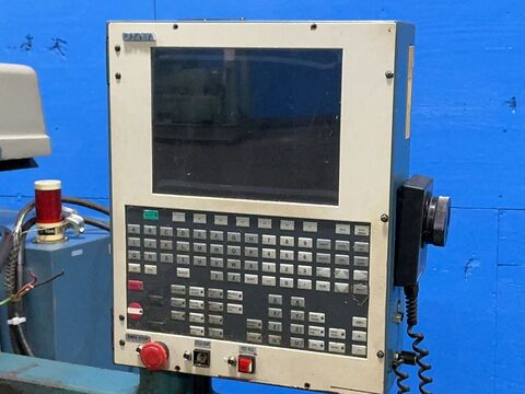 Dyna #EM3116, CNC vertical mill, 10" x 50" table, Dyna control - Image 2