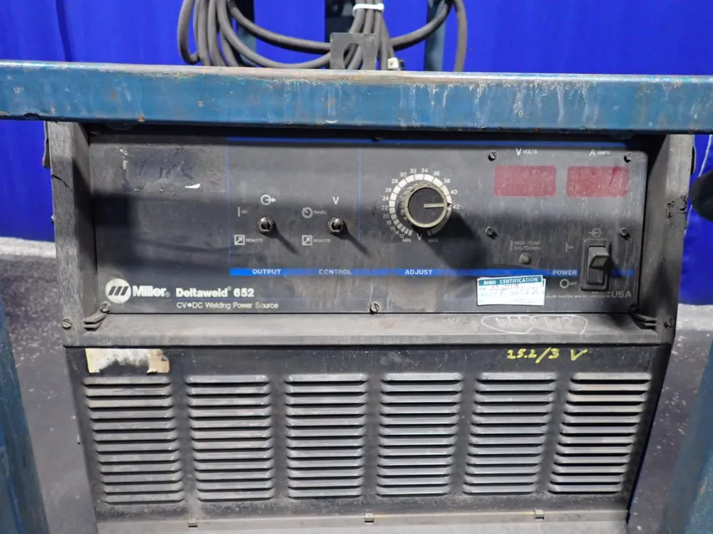 Miller #Deltaweld-652, Mig Welding Power Source, 650 A - Image 3