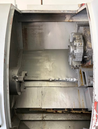 Viper #VT-28B, CNC Lathe, 26.8" swing, 18.5" turning diameter, 12" Chuck, 35 HP, 3500 RPM, Fanuc 21i-TB CNC - Image 3