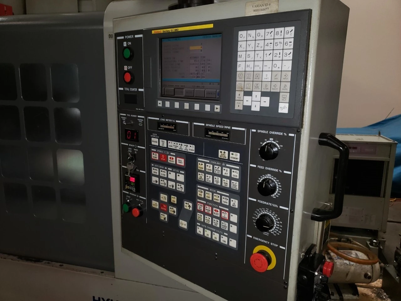 Hyundai Wia #VX500, CNC Vertical Machining Center, 41.7" X, 20.1" Y, 25" Z, 47.2" x 19.7" table, 25 HP - Image 7