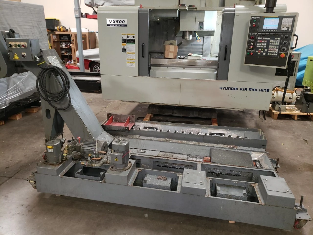 Hyundai Wia #VX500, CNC Vertical Machining Center, 41.7" X, 20.1" Y, 25" Z, 47.2" x 19.7" table, 25 HP - Image 9