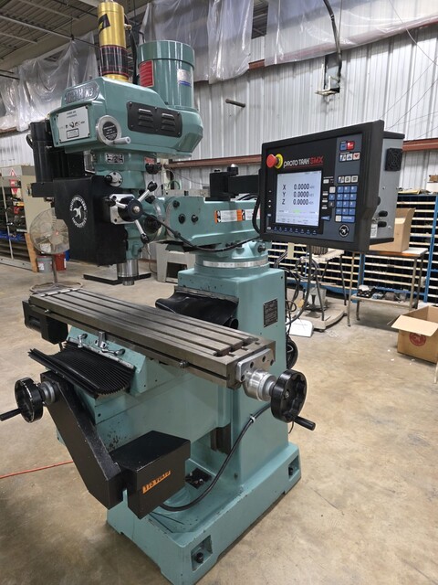 Southwestern Industries #Trak-K3SX-3, 3-Axis CNC Knee Mill, 10" x 50" table, 3 HP, 220 V. - Image 2