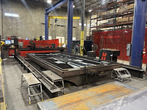Koike #Mastergraph-3700DSD, CNC plasma cutting system, 10' x 20' table, Hypertherm HPR400XD, 2007 - Image 1