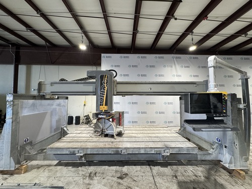 Omag #Digitale-5, CNC 5-Axis Bridge Saw, 141" x 78.7" table, stone cutting & milling center, 2024 - Image 1