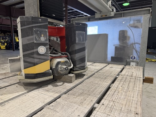 Omag #Digitale-5, CNC 5-Axis Bridge Saw, 141" x 78.7" table, stone cutting & milling center, 2024 - Image 5