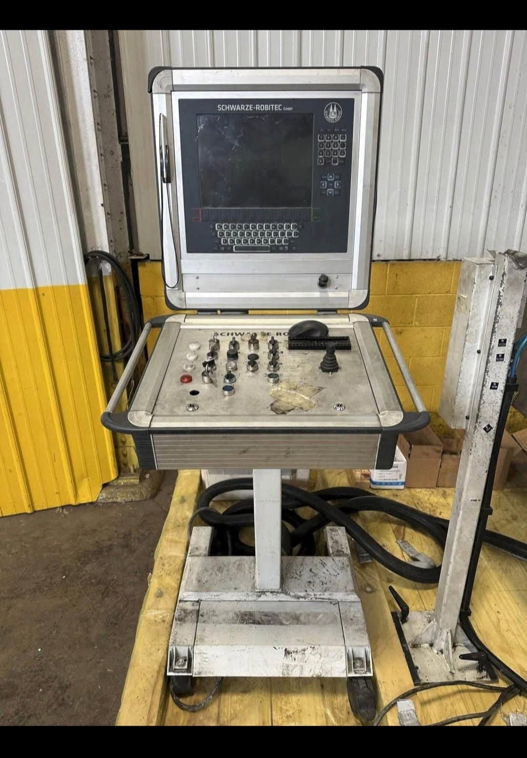 1-9/16" Schwarze Robitec #CNC-40, CNC tube bender, 6-axis, 185&deg; max bend, 1.25" collet, 5.9" CLR max, 2017 - Image 2