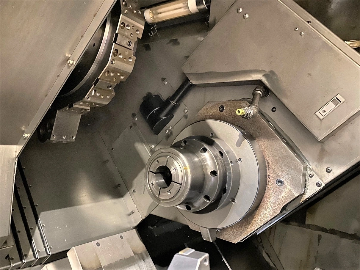 Mori Seiki #ZT-2500Y, CNC Turning Center, 8-Axis, dual spindle/turret, 14.9" turn diameter, 2.8" bar - Image 10