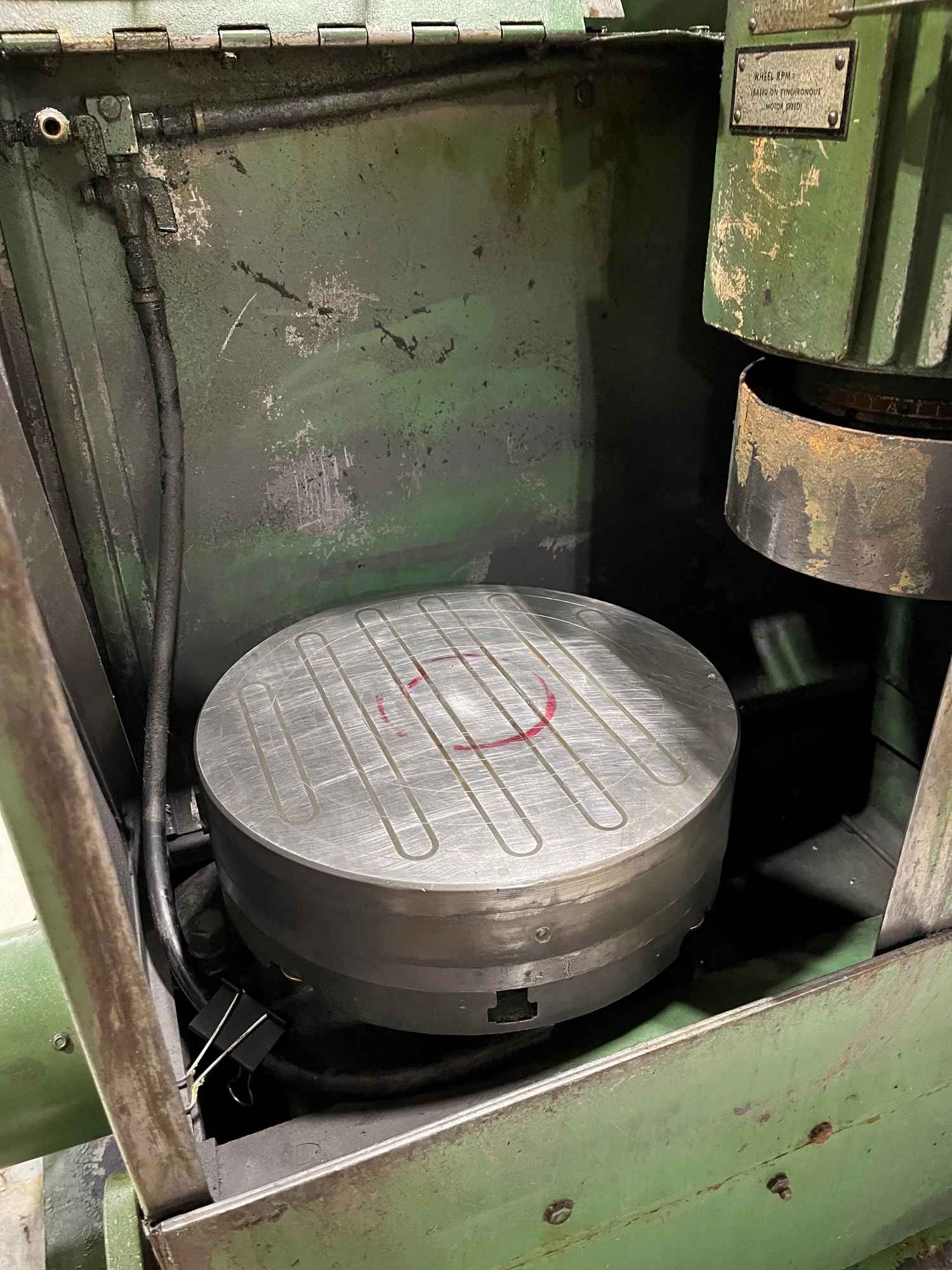 Blanchard #8AD-12, Rotary Surface Grinder, 12" magnetic chuck, 8" wheel, 5 HP, 7" max work height - Image 1