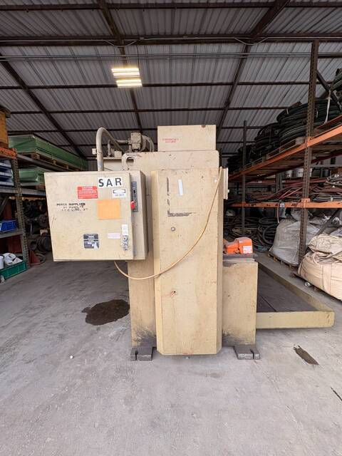 3/8" x 72" HTC #375-6A, Hydraulic Sheet Metal Shear, 36" backgauge, 17 SPM, 20 HP, 208/460 V. - Image 3