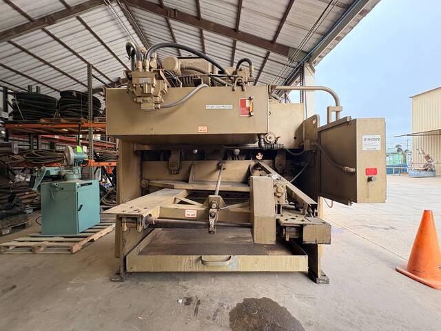 3/8" x 72" HTC #375-6A, Hydraulic Sheet Metal Shear, 36" backgauge, 17 SPM, 20 HP, 208/460 V. - Image 4