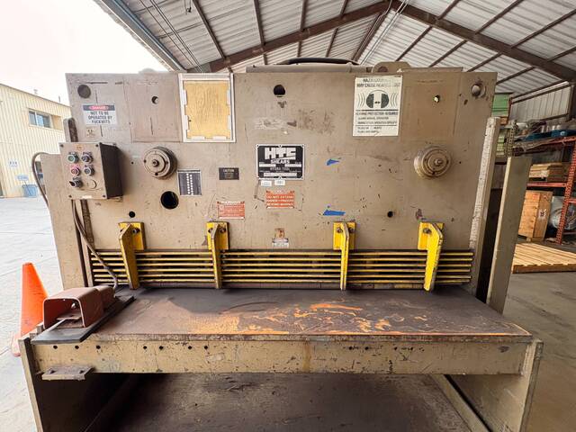 3/8" x 72" HTC #375-6A, Hydraulic Sheet Metal Shear, 36" backgauge, 17 SPM, 20 HP, 208/460 V. - Image 5