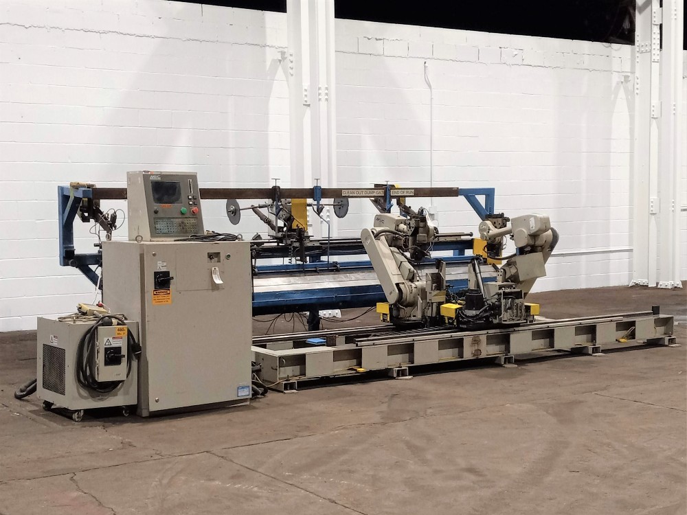 Miic #WRMIII-12E, double header robotic tube bender, 2002 - Image 1