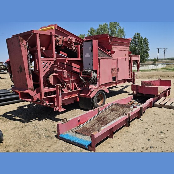 MSI #TV2-Evaluator, Gold Wash Plant, portable trailer mounted, 40 TPH, 15 HP @ 1765 RPM Baldor Reliance - Image 1
