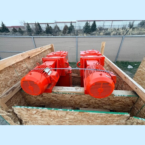 10 HP ProQuip #100GW14, Agitator/Mixer Drive, 13.58:1 ratio, 129 RPM, 460 Volt, 3PH, (4 available) - Image 1