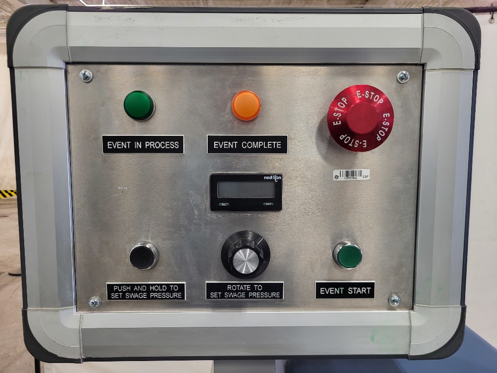 No. JF-SA-6000 Tube Fabrication Equipment Inc., Elastomeric & Aerospace Type Tube End Swager - Image 4