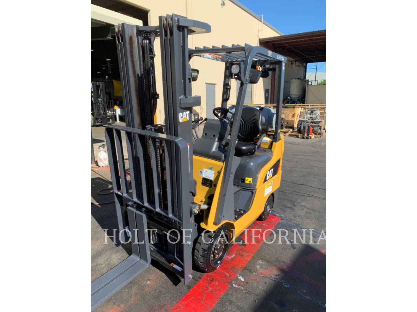 Caterpillar Mitsubishi C3500-LE, Forklift, 3076 hours, S/N: AT81F41748, 2021 - Image 1