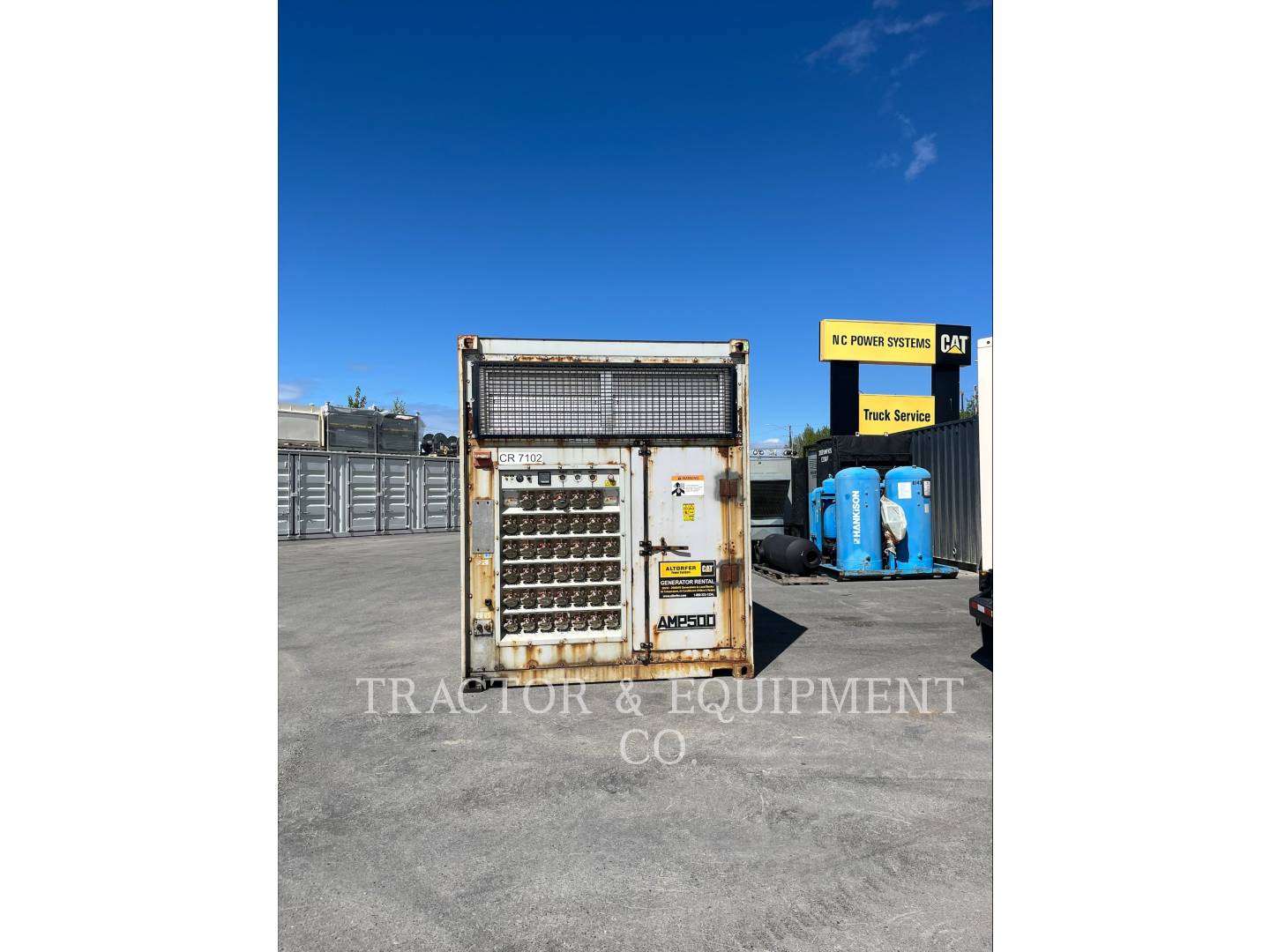 625 KW Caterpillar AMP500, Diesel, 1800 RPM, 500V, 18931 hours, 2015 - Image 2