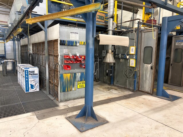 Powder coating line, Nordson, with guns, power supplies, complete - Image 2