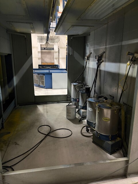 Powder coating line, Nordson, with guns, power supplies, complete - Image 8