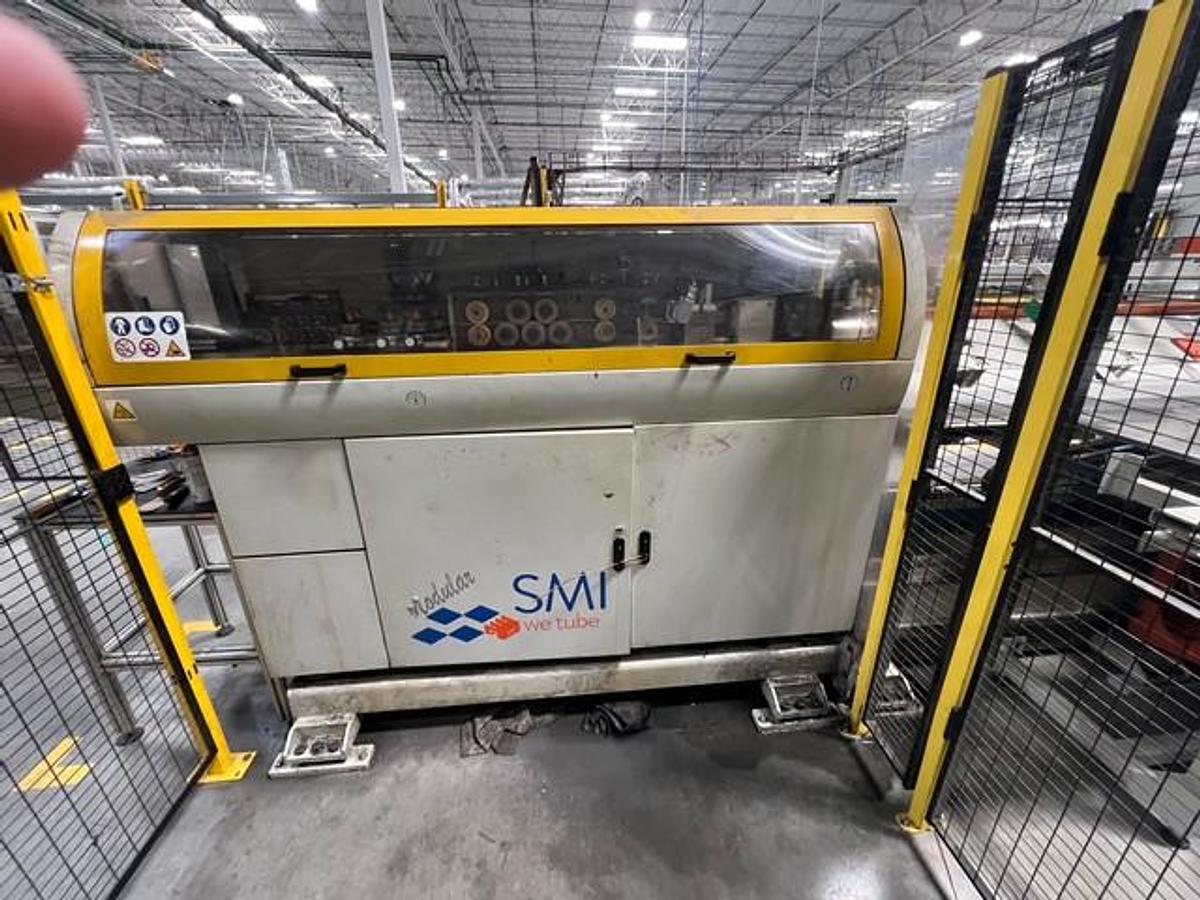 1" SMI Orbital #MTS22 modular tube cut-off & straigthening machine, .05" wall thickness - Image 2