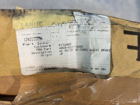 Fanuc #A06B-0227-B805, AC servo motor, Unused, 2024 - Image 2