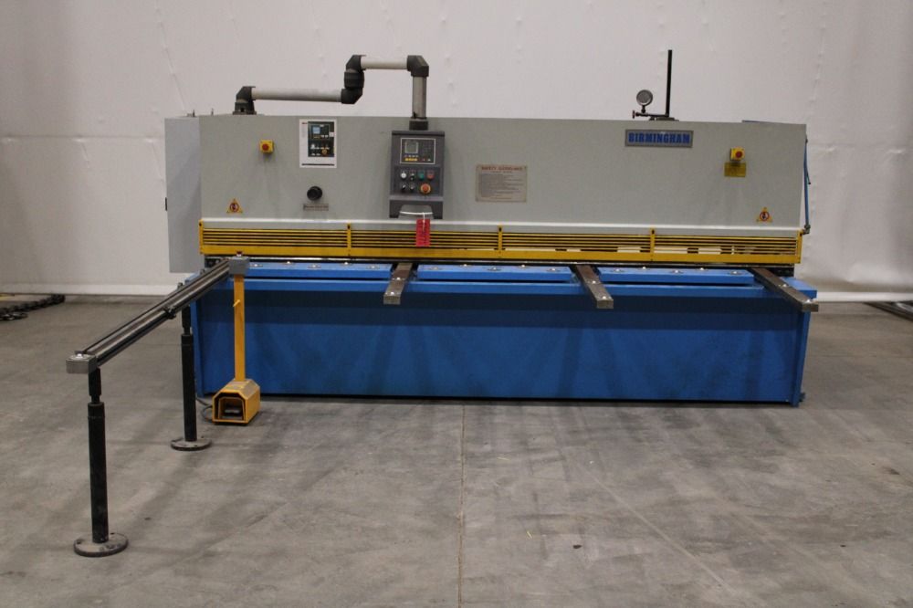 1/4" x 10' Birmingham #H-1035-C, hydraulic power squaring shear, 24" backgauge, 14 SPM, 10 HP - Image 1